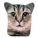 Pocket Hottey With Soft Touch Cover Grey Cat Design