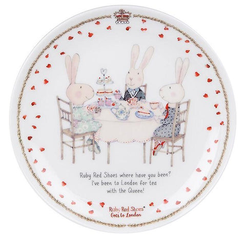 Ruby Red Shoes London  Cousins Ceramic Cake Plate