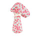 Standing Bunny Rattle in Sweet Floral Fabric