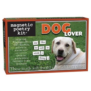 Magnetic Poetry Dog Lover